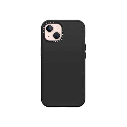 CASETiFY iPhone 13 Case Matte Black Impact Case MagSafe Compatible Custom Phone Case casetify